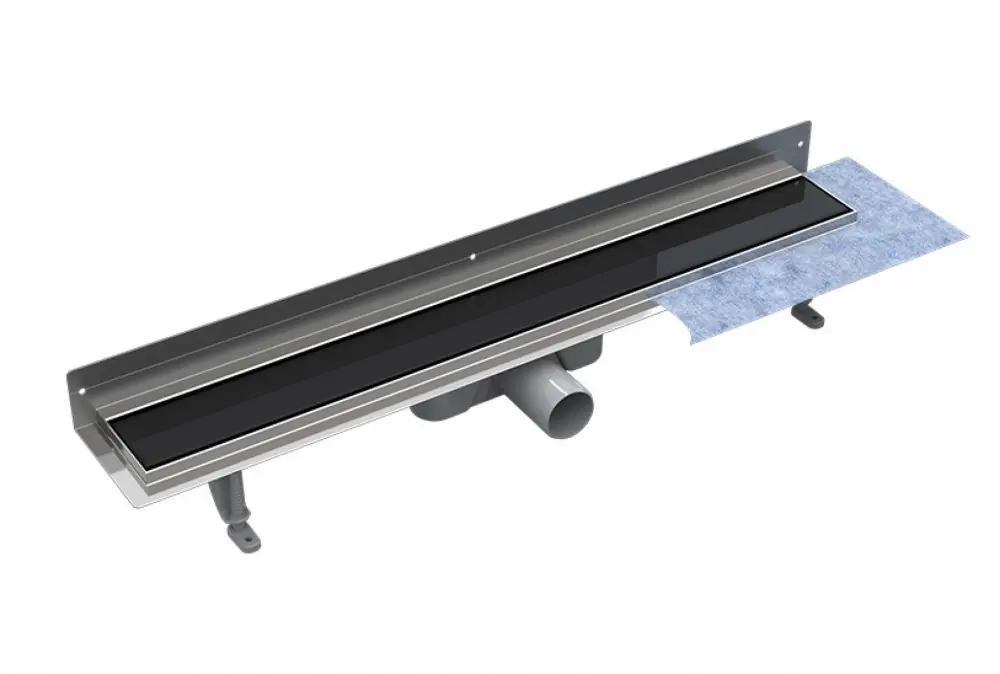 Koop Vandaag Žlab VIRGO NEXT BLACK odtokový 60 cm černý ZLOL60VNB