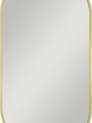Zrcadlo bez osvětlení BRANDIS GOLD,OLNZBRA4080G Koop Vandaag